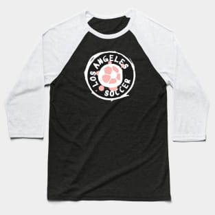 Los Angeles Soccer 03 Baseball T-Shirt